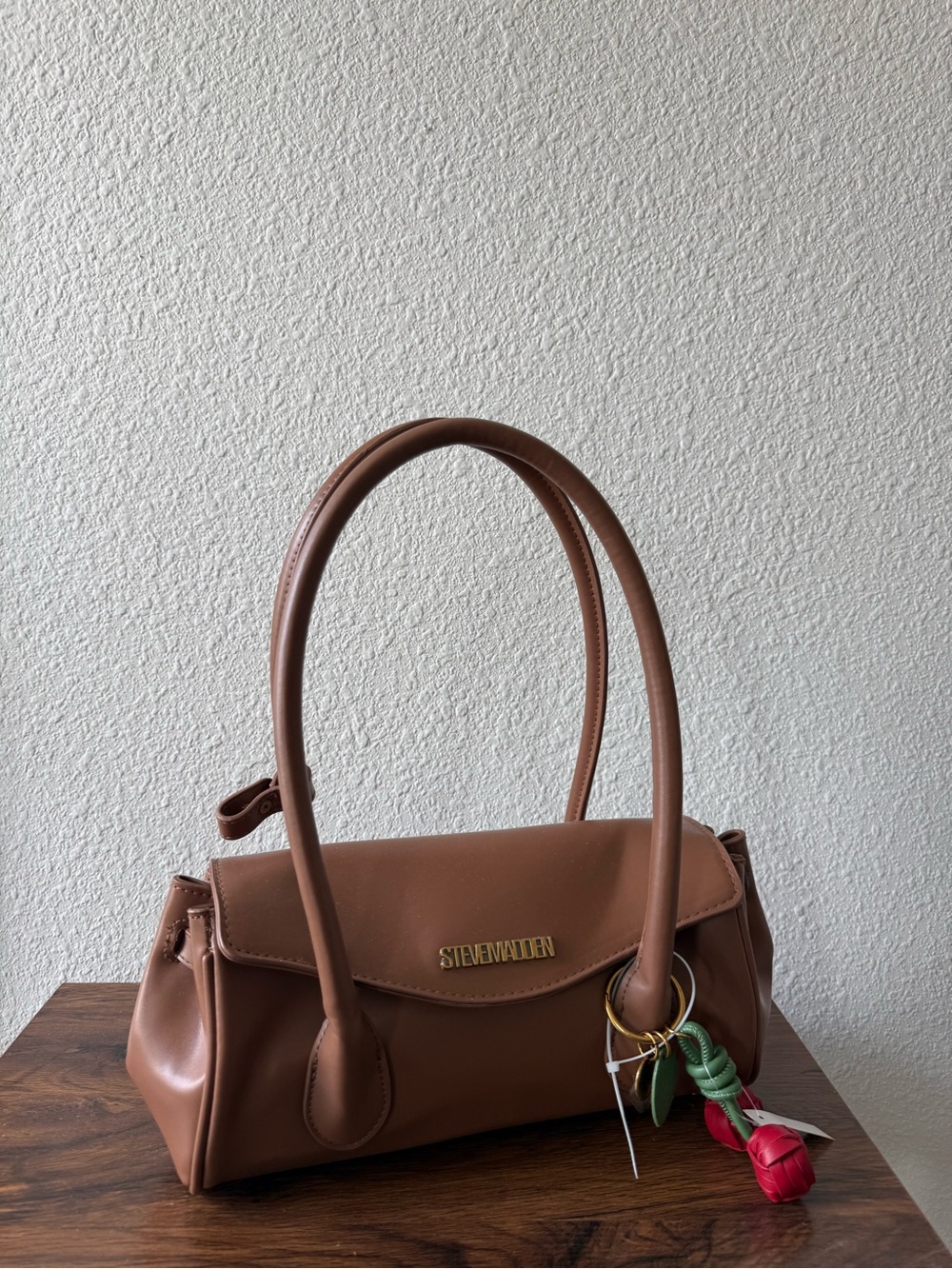 NWT - Steve Madden Tan Top Handle Women's Handbag